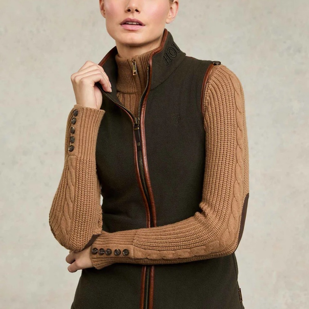 Holland Cooper Country Fleece Gilet (US 14/16)